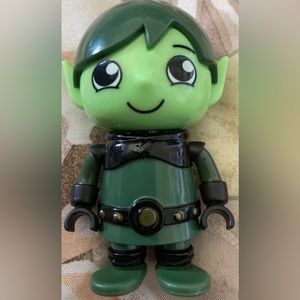 Bonkers Blind Bag Ryan Green Elf Figure About 3"